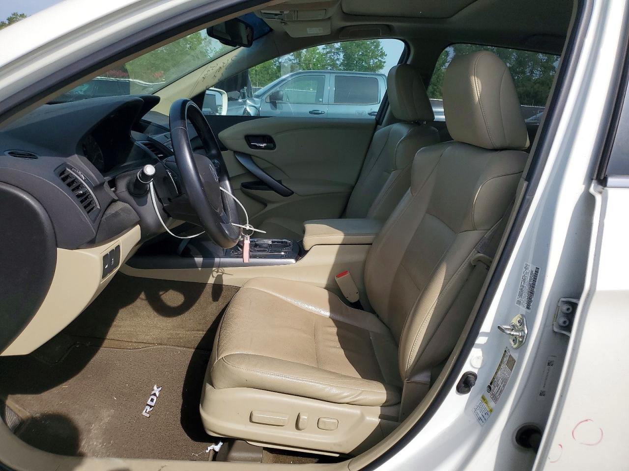 2013 Acura Rdx Technology White vin: 5J8TB4H5XDL008983