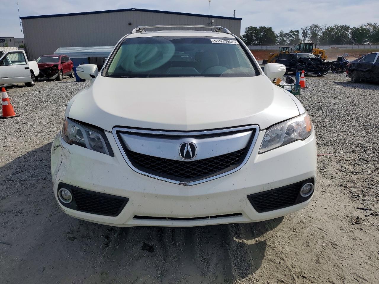 2013 Acura Rdx Technology White vin: 5J8TB4H5XDL008983