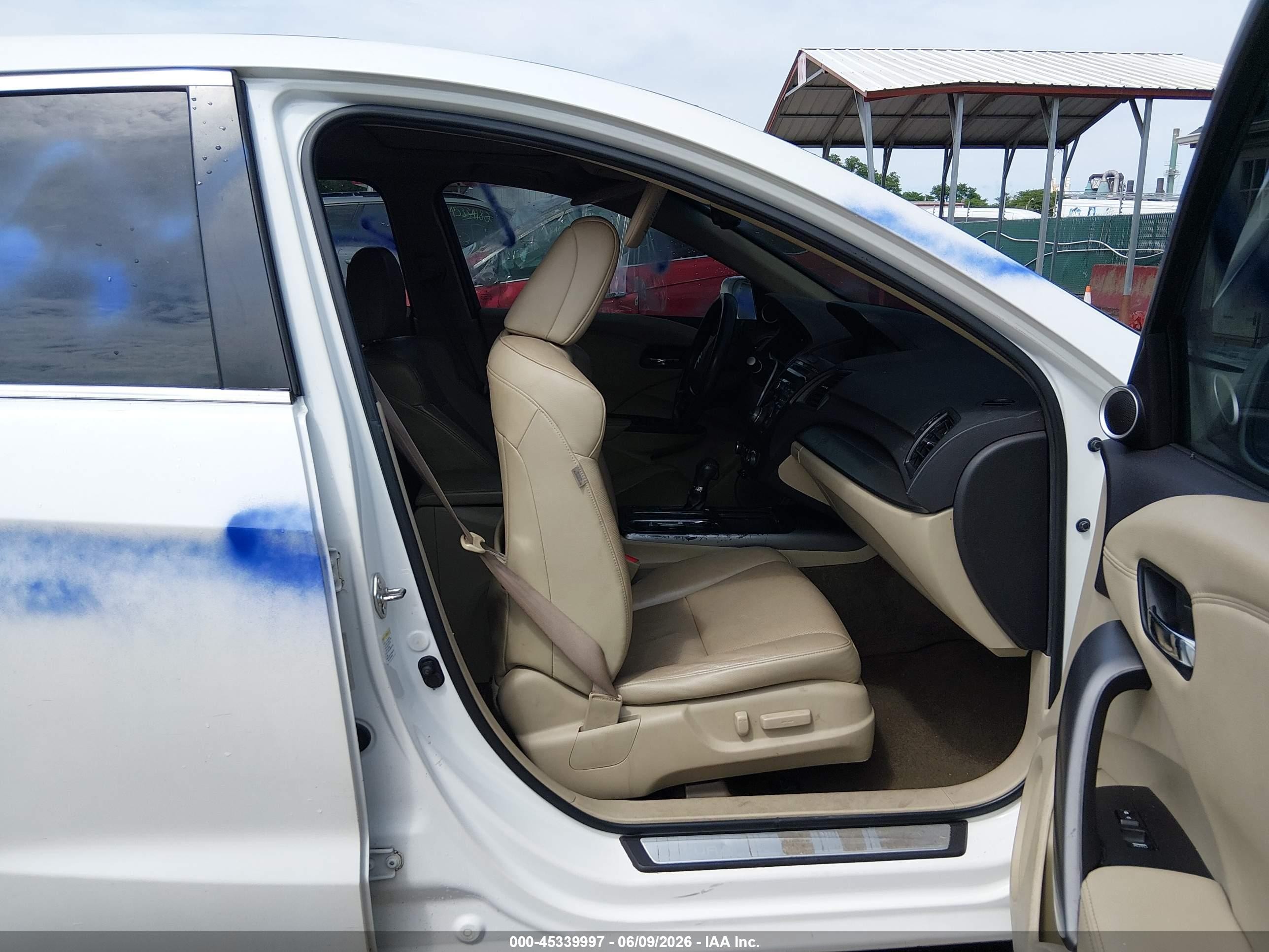 2013 Acura Rdx White vin: 5J8TB4H5XDL012743