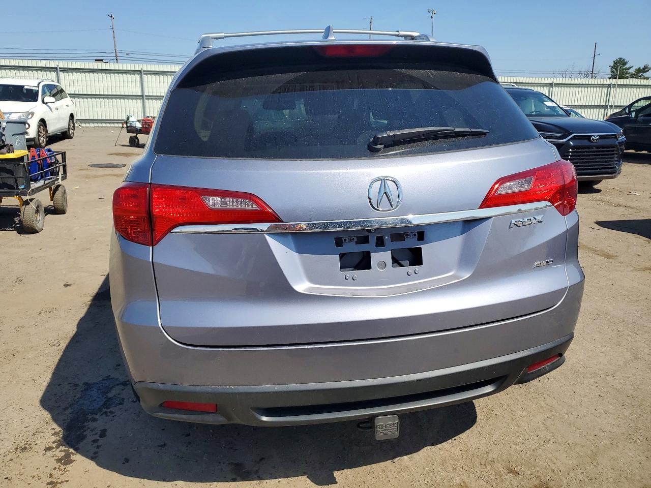 2014 Acura Rdx Technology Blue vin: 5J8TB4H5XEL015918