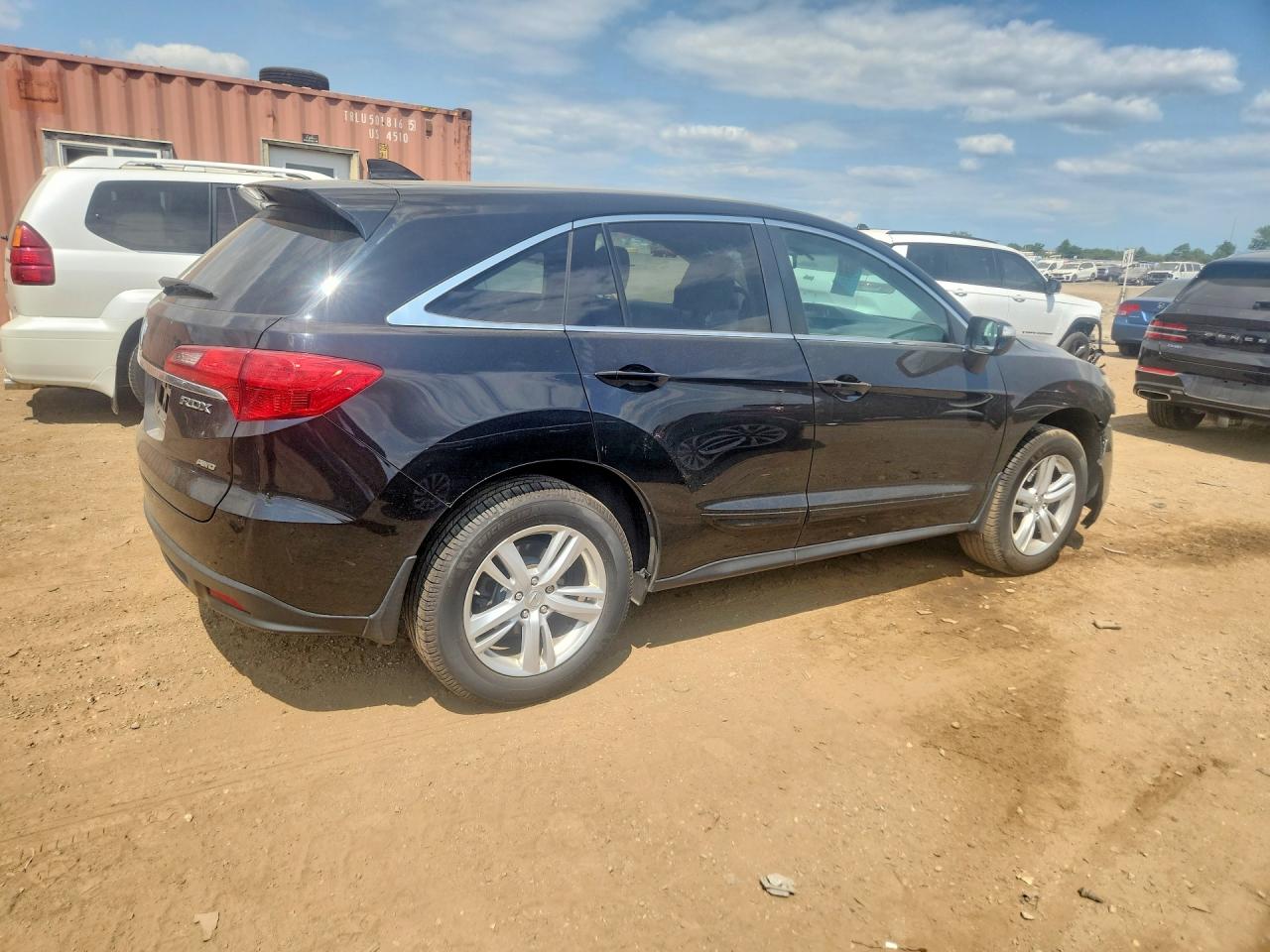 2014 Acura Rdx Technology Black vin: 5J8TB4H5XEL017622