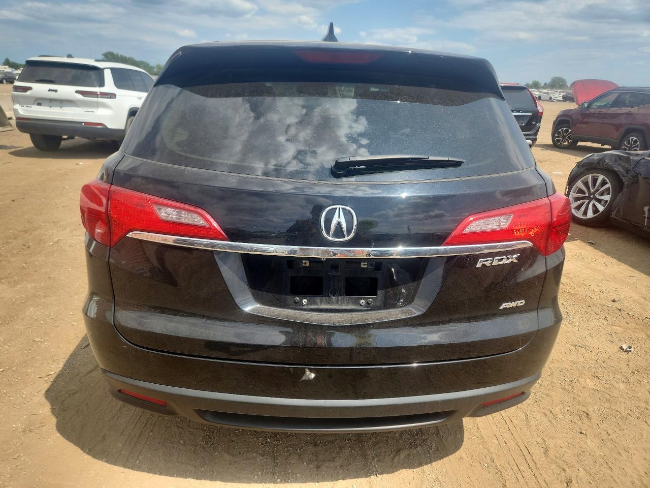2014 Acura Rdx Technology Black vin: 5J8TB4H5XEL017622