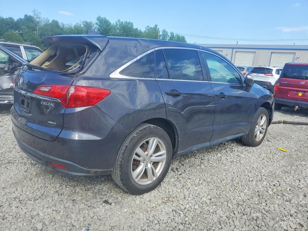 2014 Acura Rdx Technology Gray vin: 5J8TB4H5XEL018401