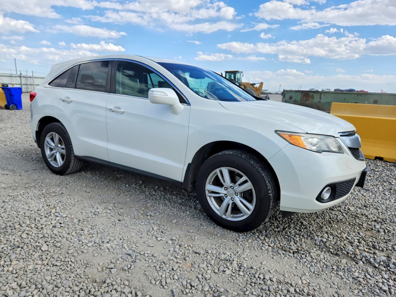 2014 Acura Rdx Technology White vin: 5J8TB4H5XEL024893