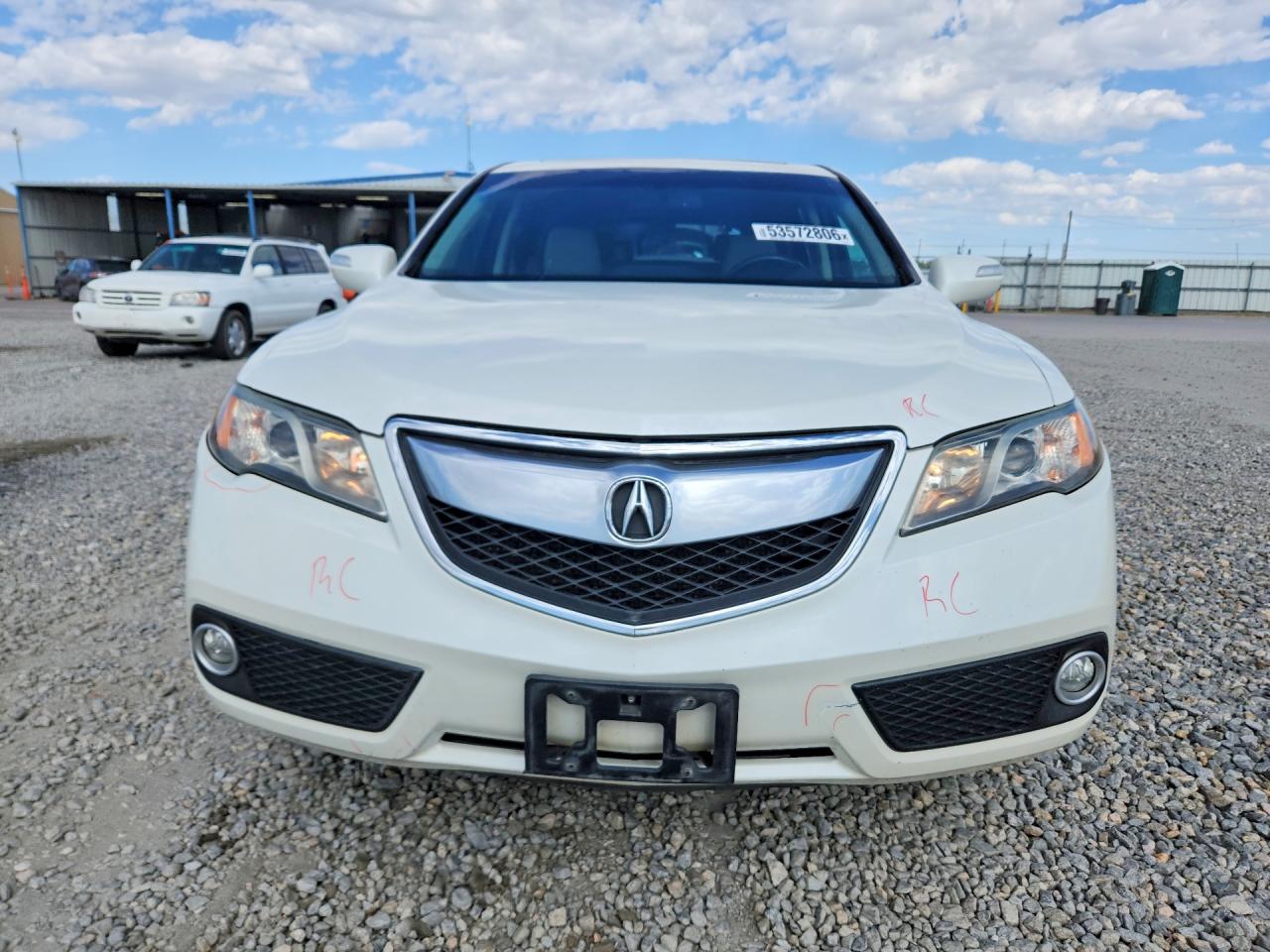 2014 Acura Rdx Technology White vin: 5J8TB4H5XEL024893