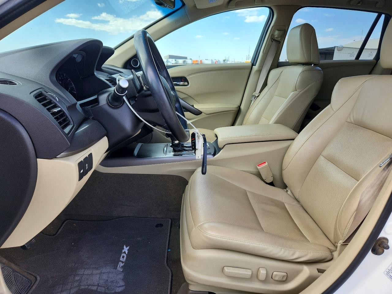 2014 Acura Rdx Technology White vin: 5J8TB4H5XEL024893