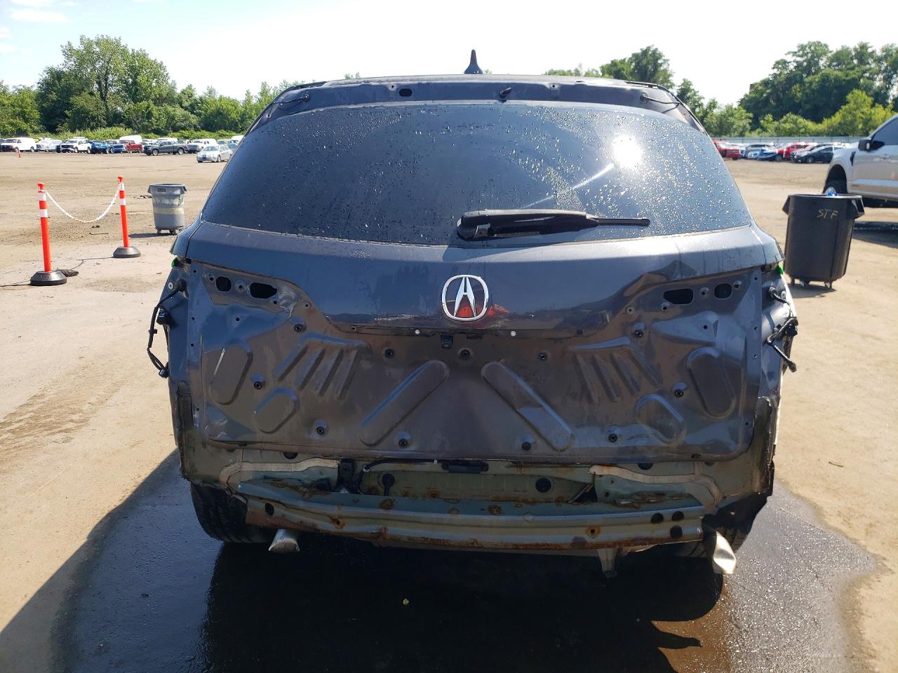 2015 Acura Rdx Technology Gray vin: 5J8TB4H5XFL005486