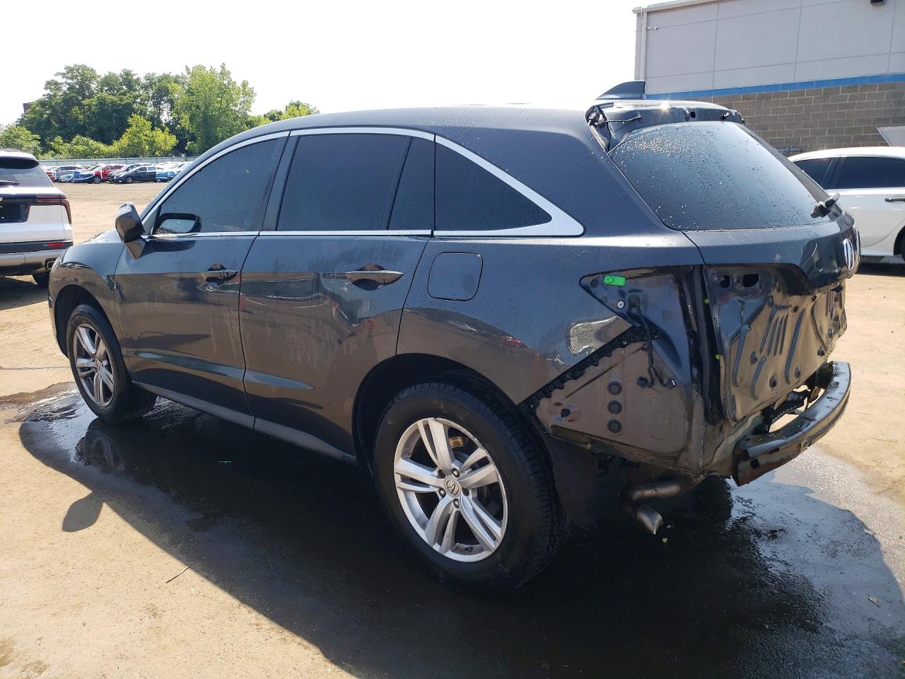 2015 Acura Rdx Technology Gray vin: 5J8TB4H5XFL005486