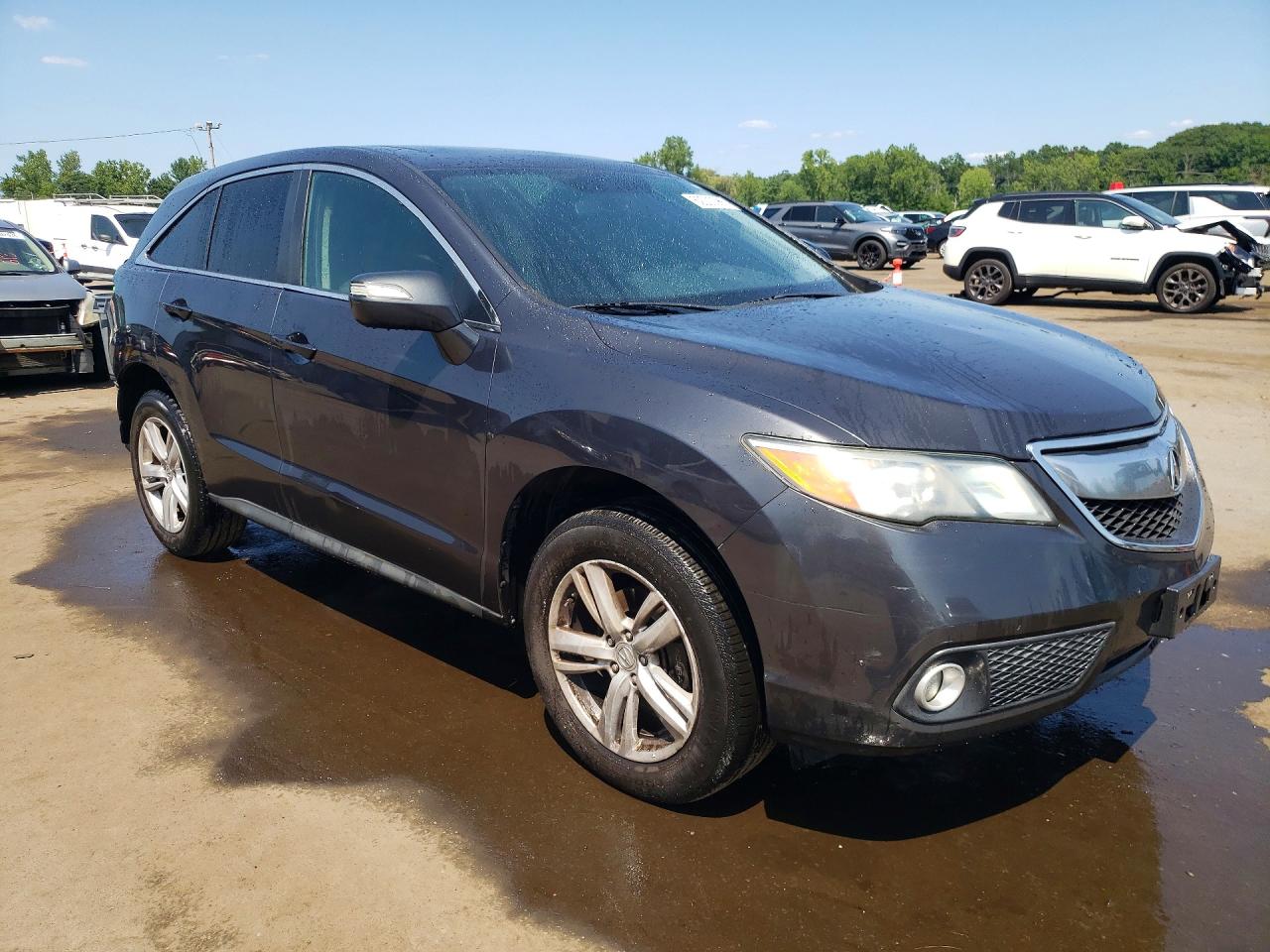 2015 Acura Rdx Technology Gray vin: 5J8TB4H5XFL005486