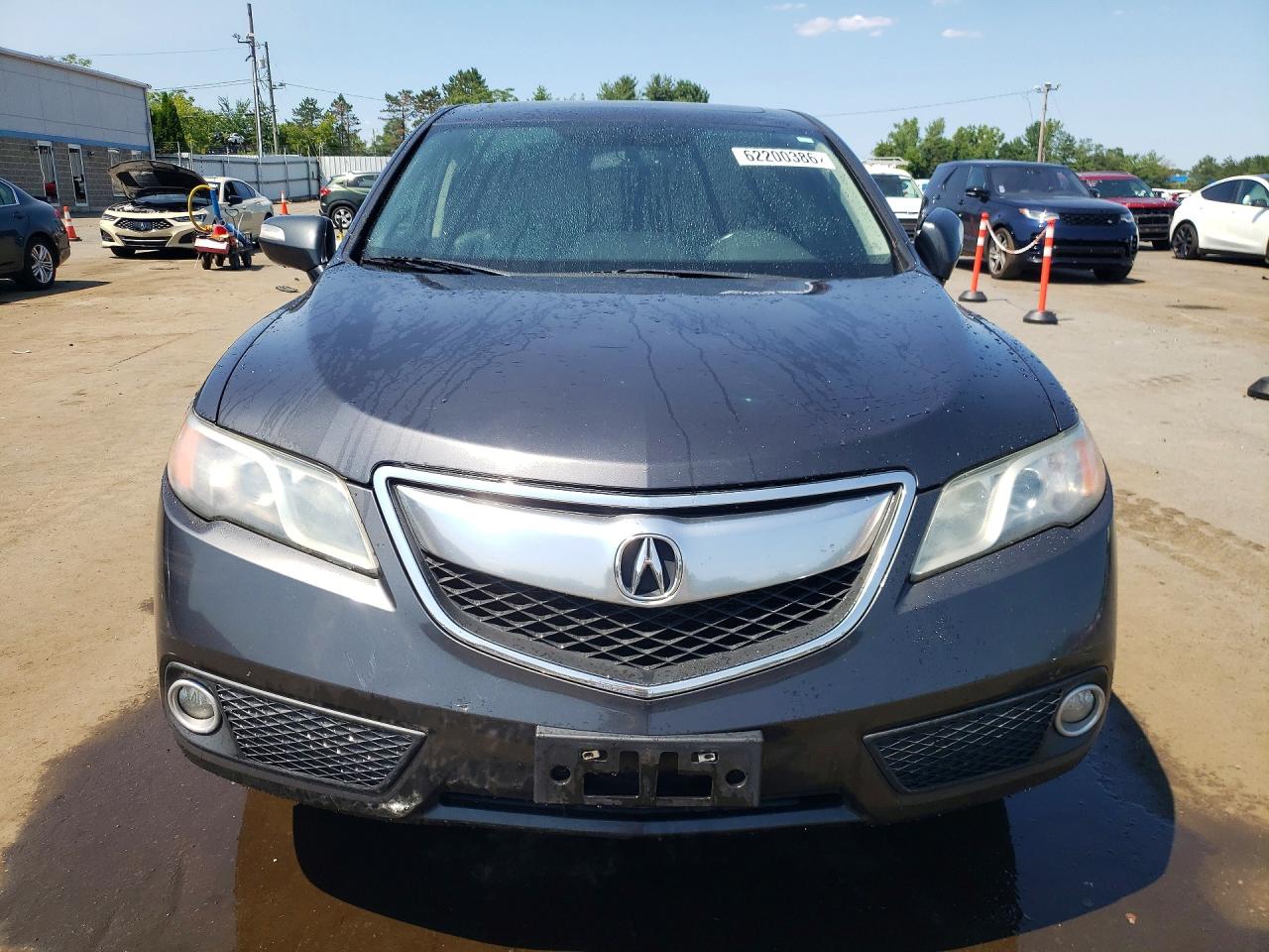 2015 Acura Rdx Technology Gray vin: 5J8TB4H5XFL005486