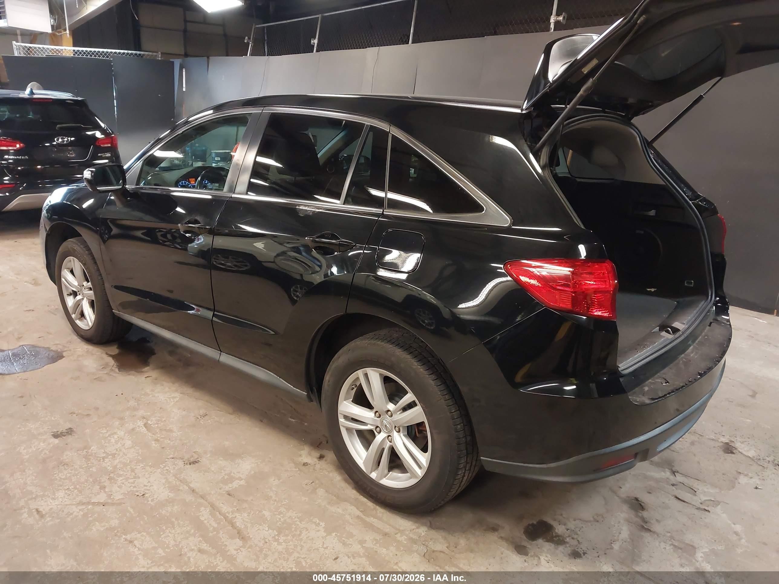 2015 Acura Rdx   Black vin: 5J8TB4H5XFL017475