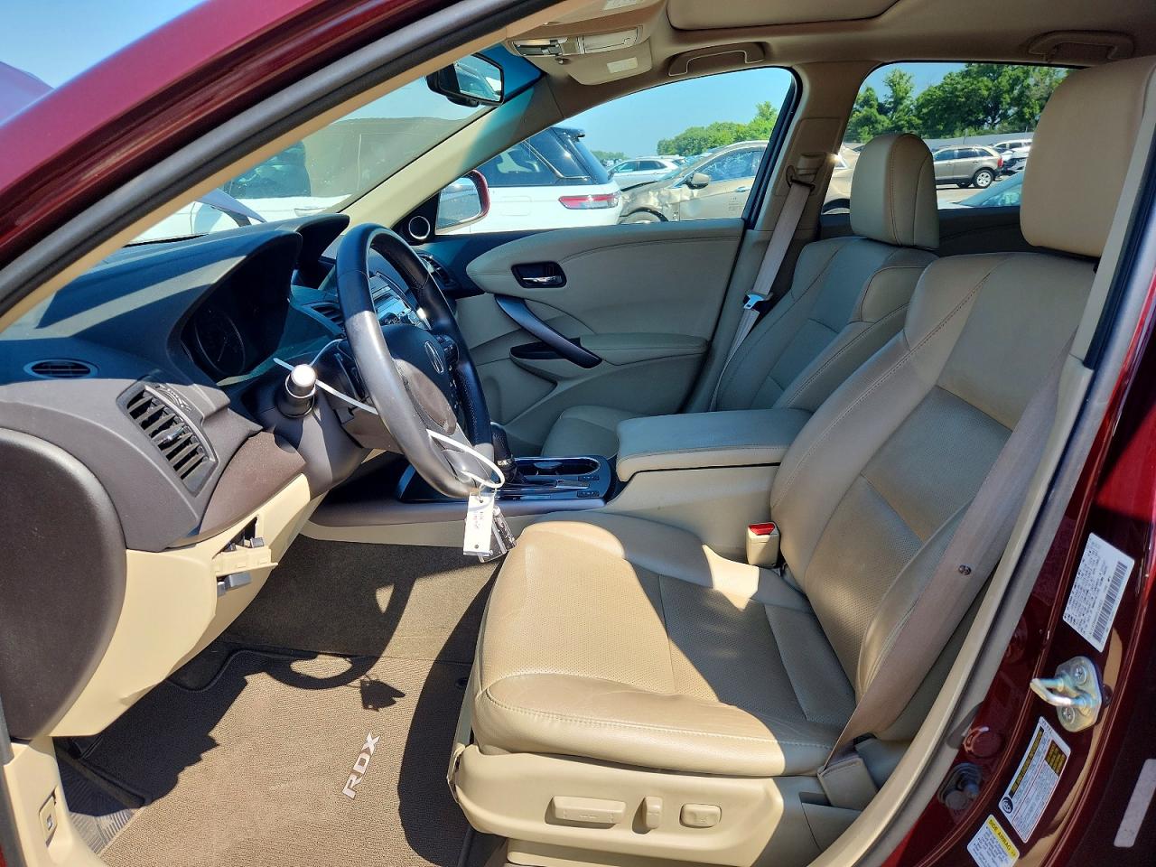 2015 Acura Rdx Technology Burgundy vin: 5J8TB4H5XFL026922