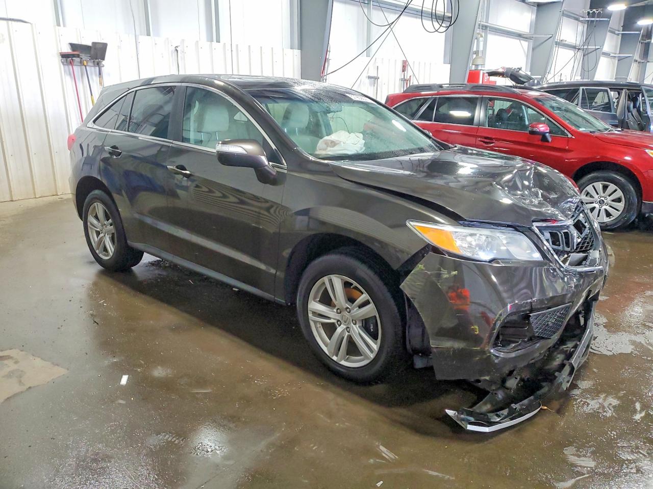 2015 Acura Rdx Technology Brown vin: 5J8TB4H5XFL027293