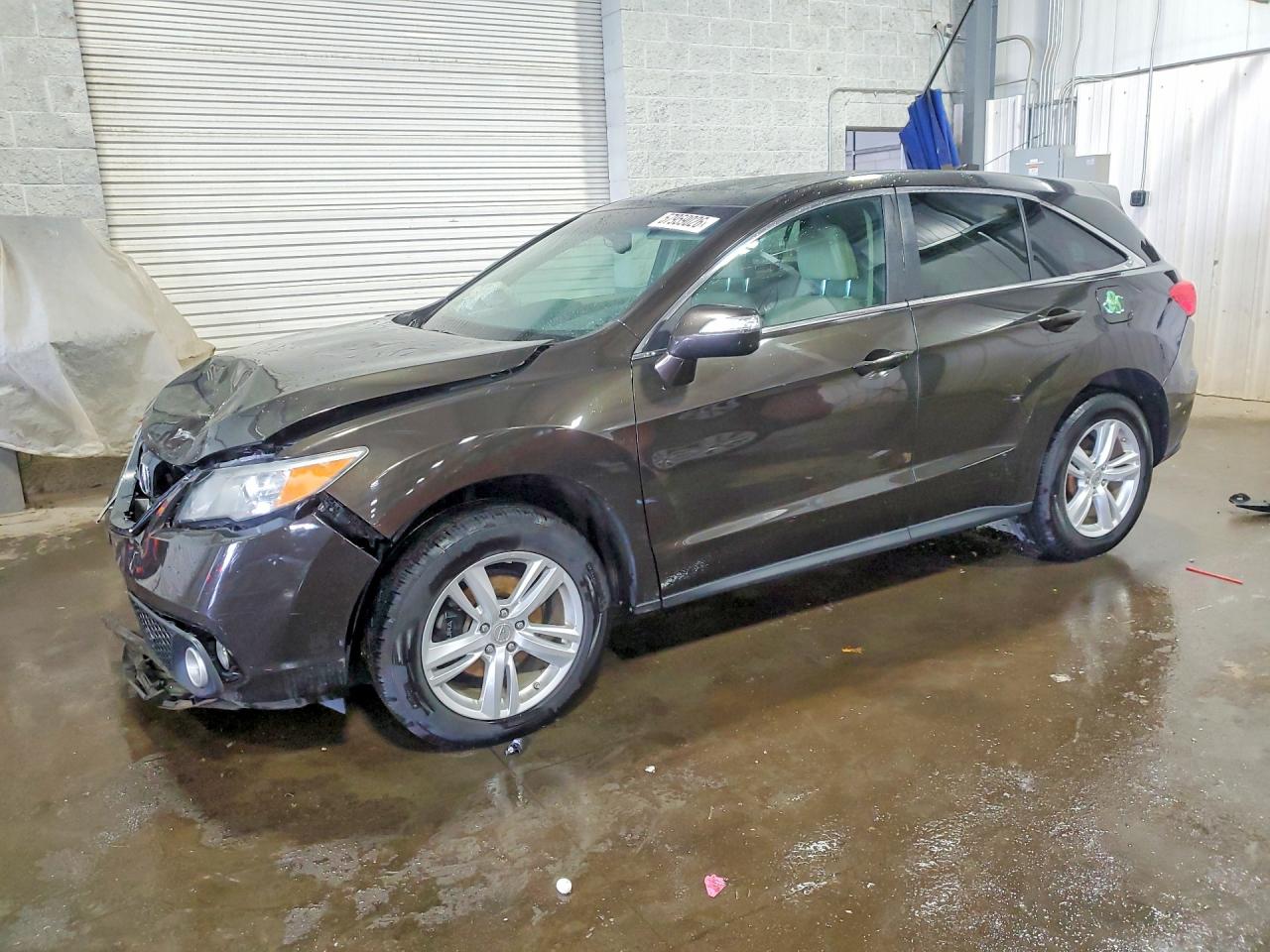 2015 Acura Rdx Technology Brown vin: 5J8TB4H5XFL027293