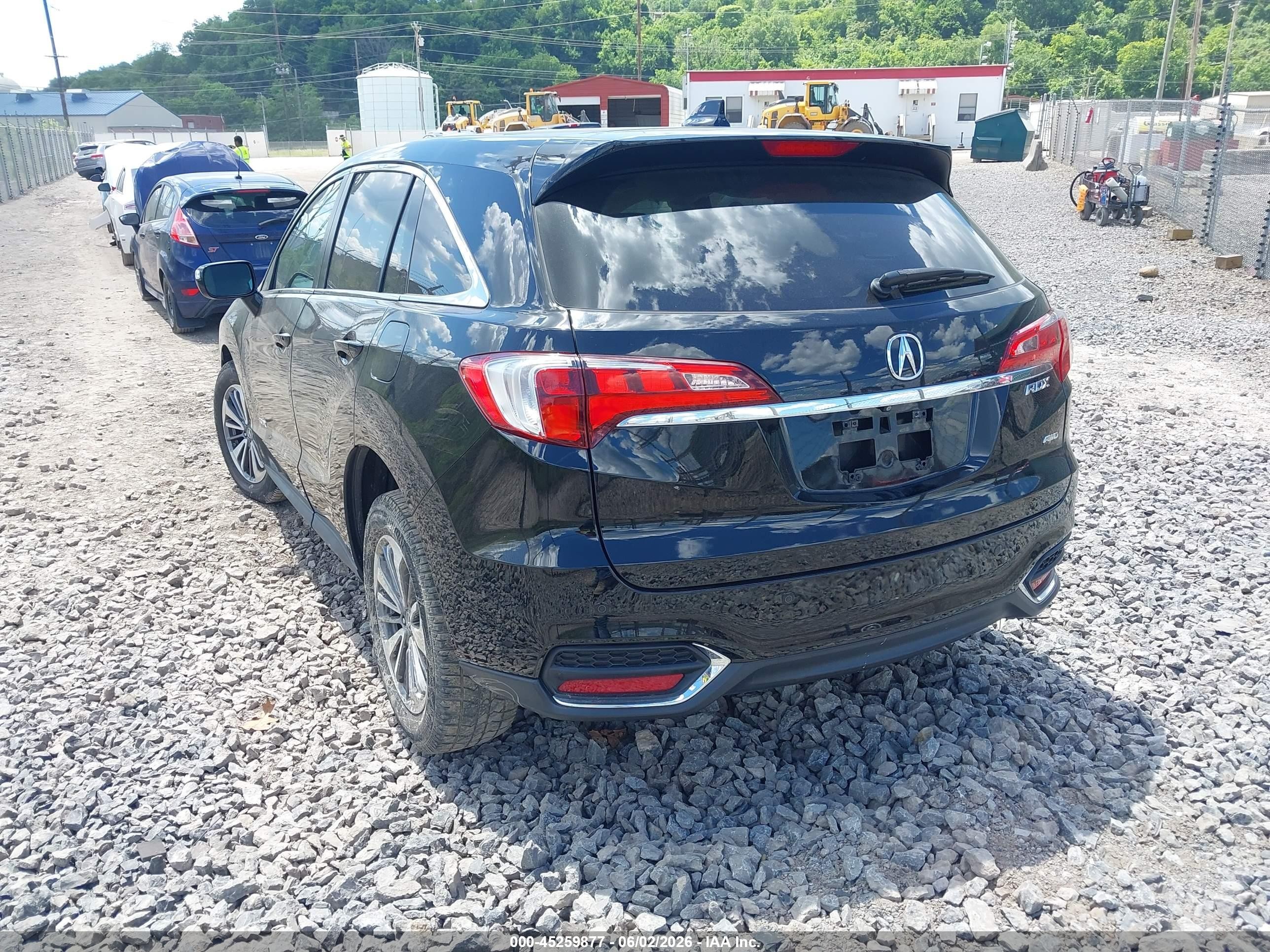 2016 Acura Rdx Advance Package Black vin: 5J8TB4H71GL012877