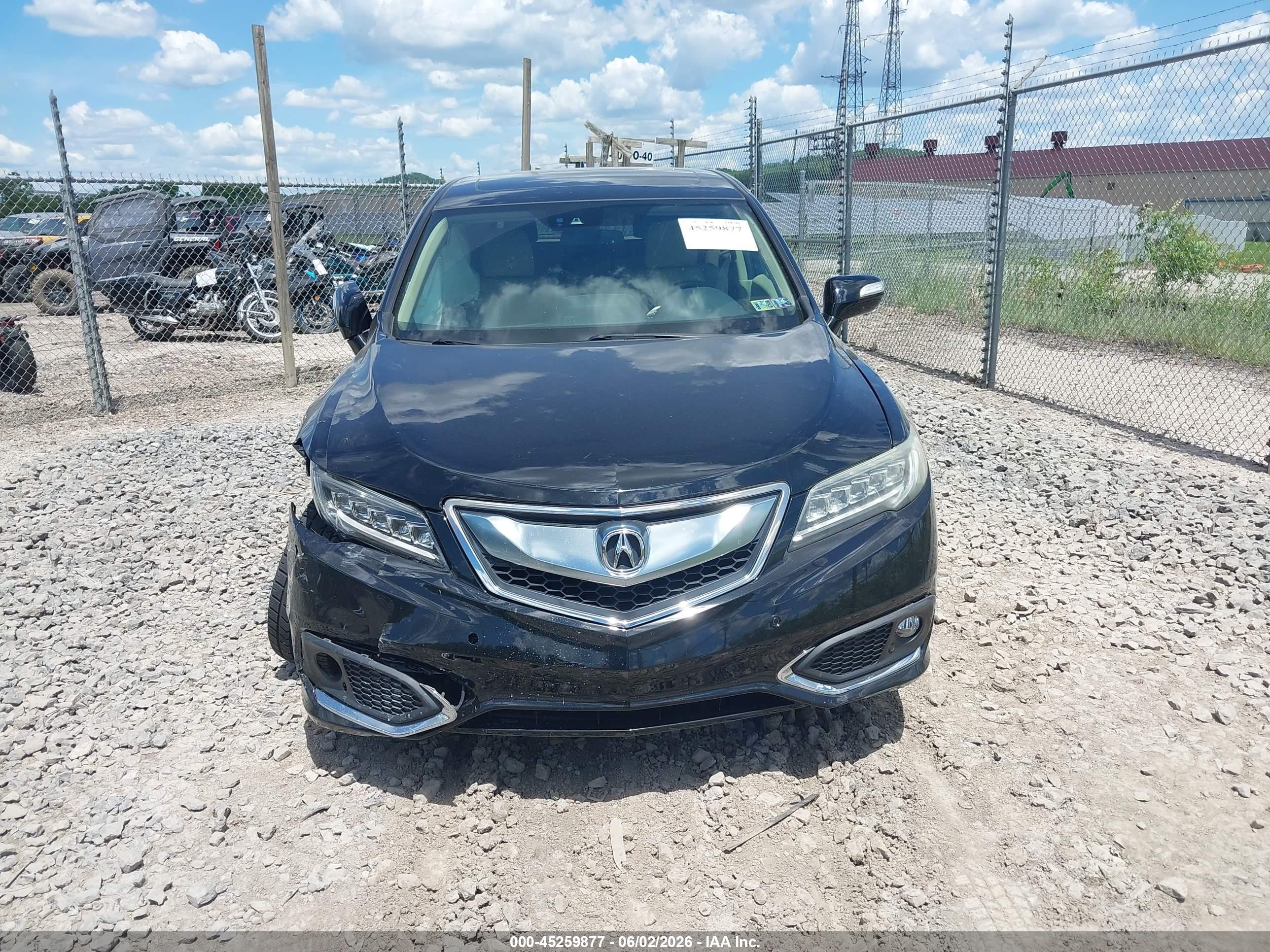 2016 Acura Rdx Advance Package Black vin: 5J8TB4H71GL012877
