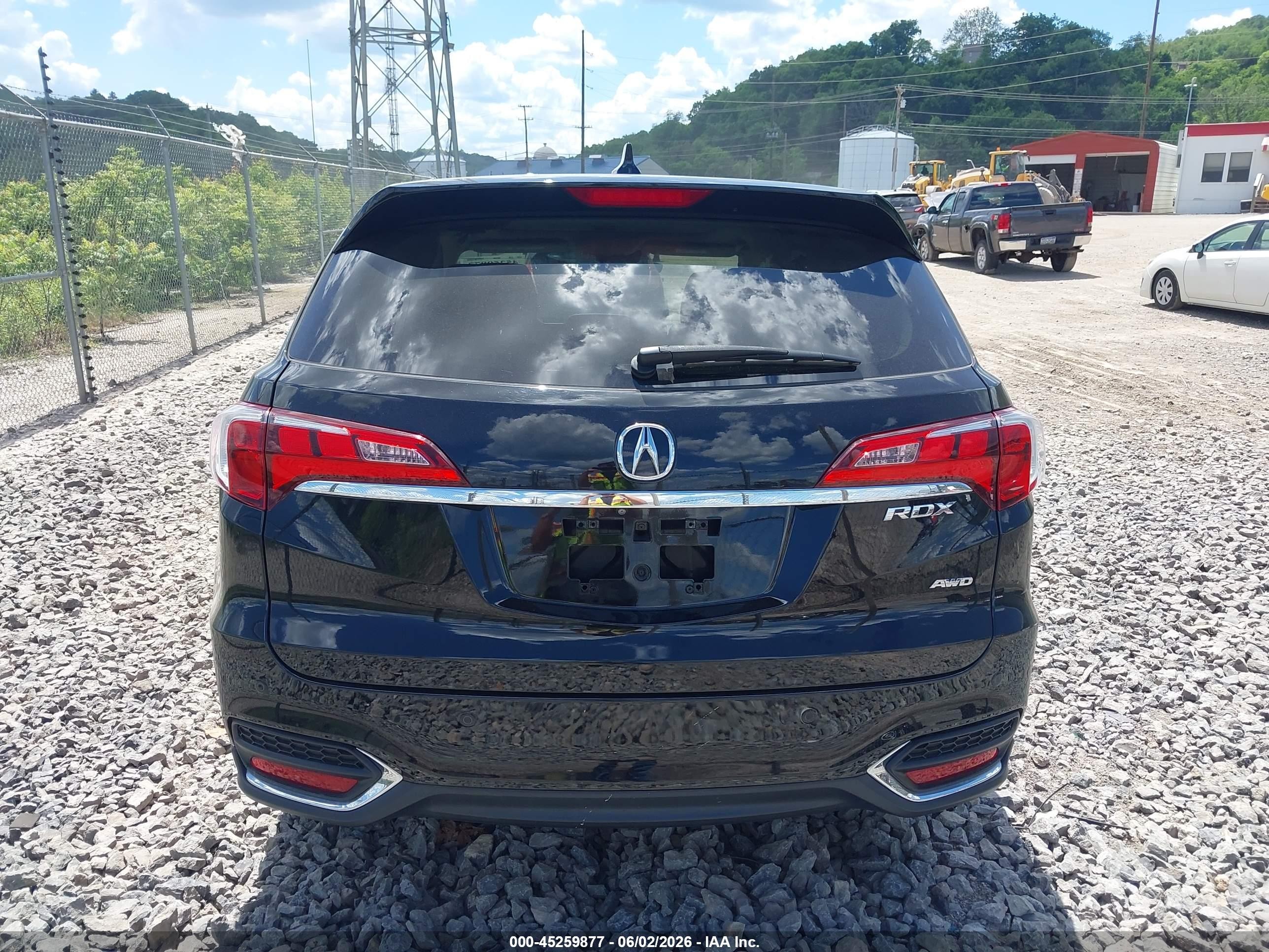 2016 Acura Rdx Advance Package Black vin: 5J8TB4H71GL012877