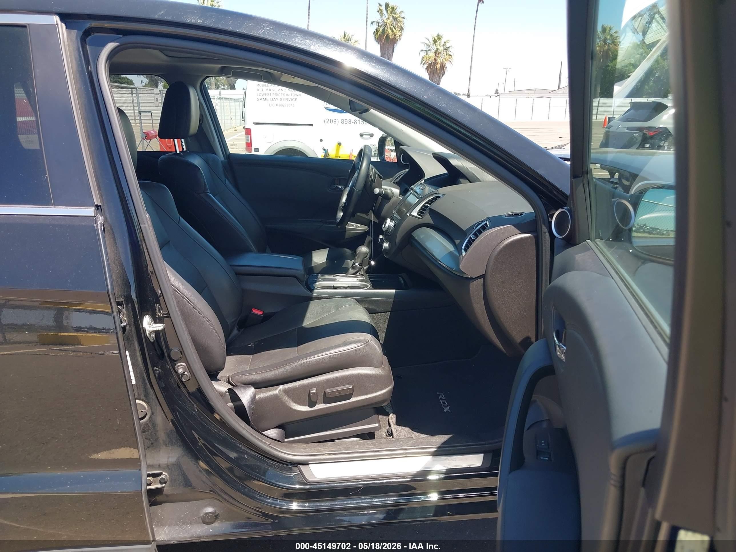 2017 Acura Rdx Advance Package Черный vin: 5J8TB4H76HL004159