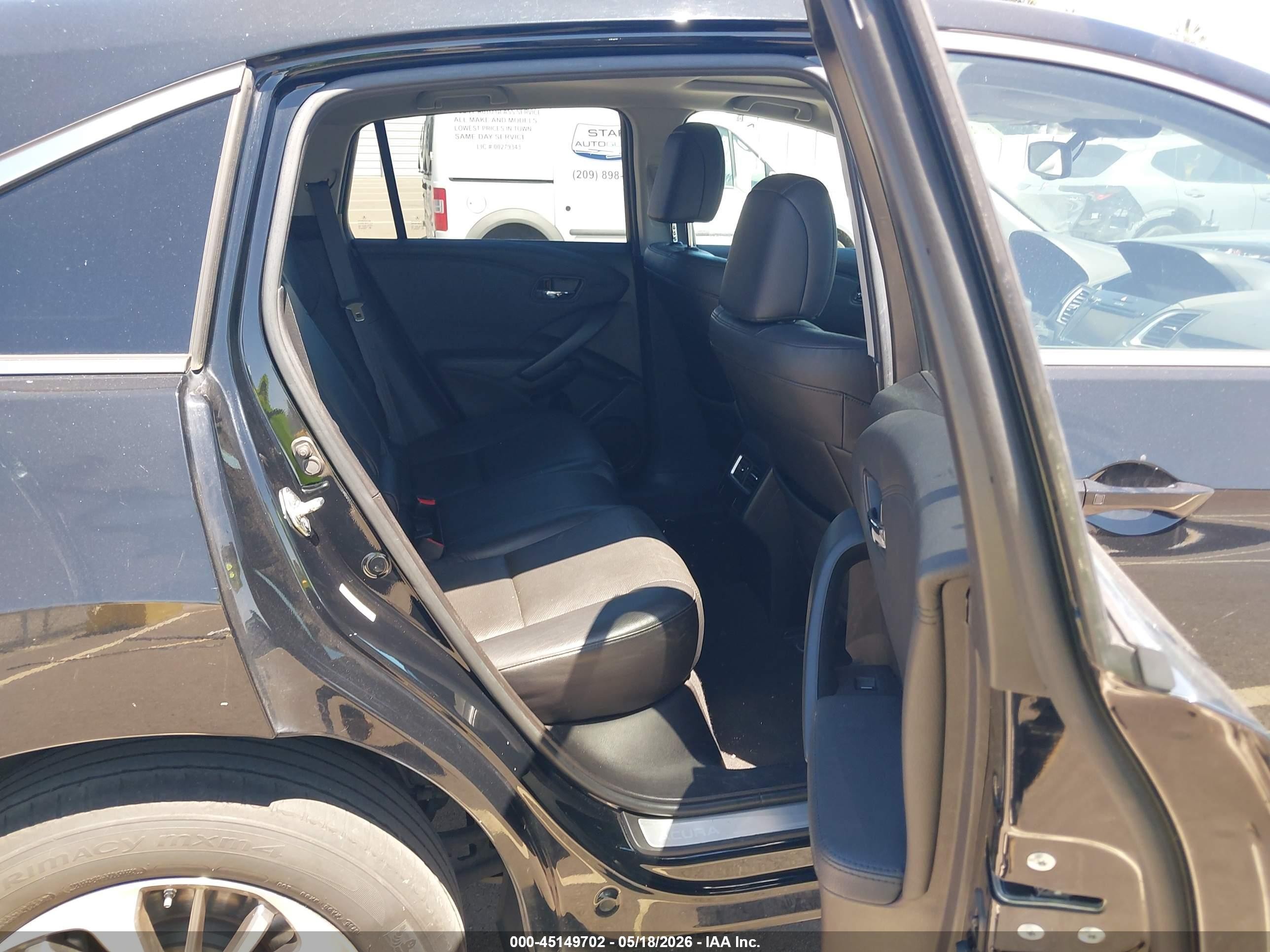 2017 Acura Rdx Advance Package Черный vin: 5J8TB4H76HL004159