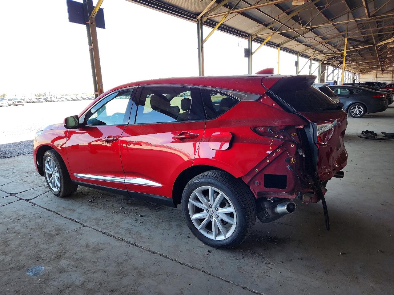 2019 Acura Rdx Red vin: 5J8TC1H30KL004142