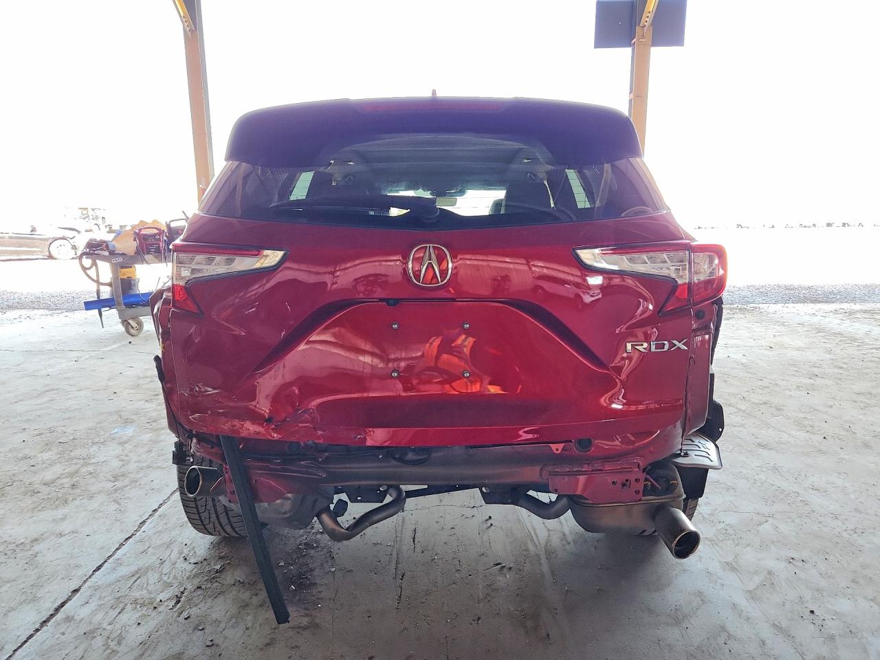 2019 Acura Rdx Red vin: 5J8TC1H30KL004142