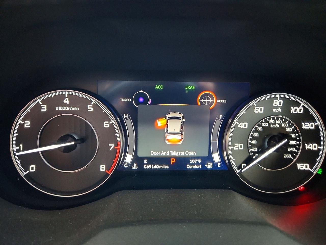 2019 Acura Rdx Red vin: 5J8TC1H30KL004142