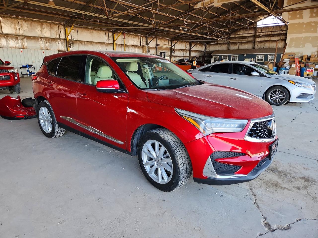 2019 Acura Rdx Red vin: 5J8TC1H30KL004142