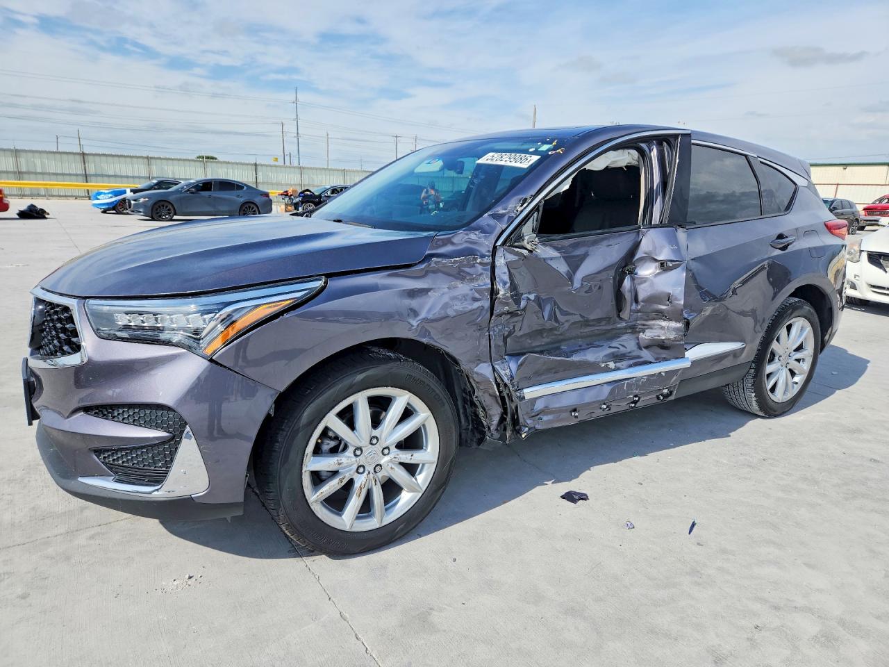 2021 Acura Rdx Gray vin: 5J8TC1H34ML006706