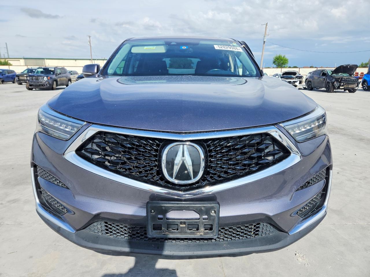 2021 Acura Rdx Gray vin: 5J8TC1H34ML006706