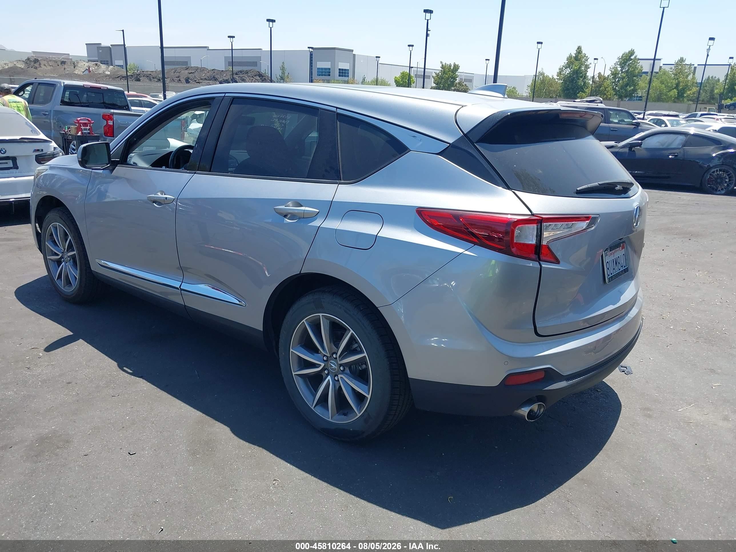 2021 Acura Rdx Technology Package Silver vin: 5J8TC1H52ML004549