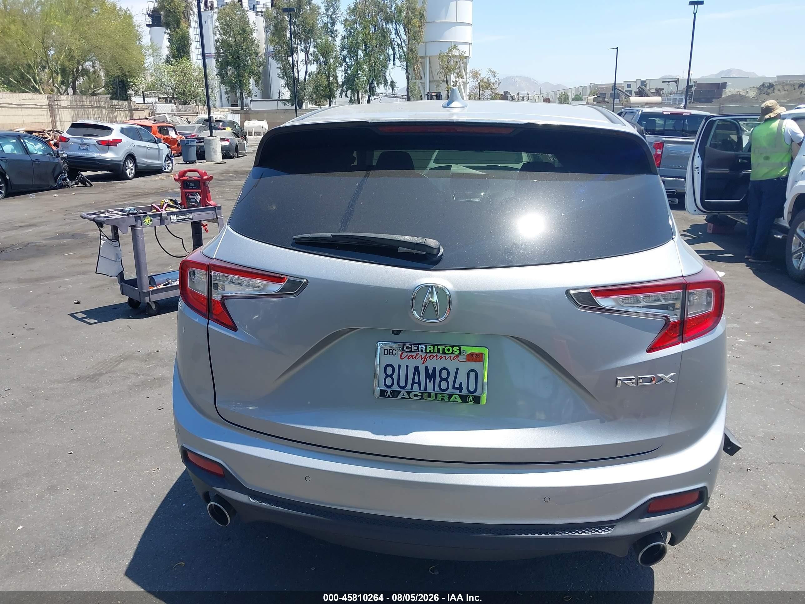 2021 Acura Rdx Technology Package Silver vin: 5J8TC1H52ML004549