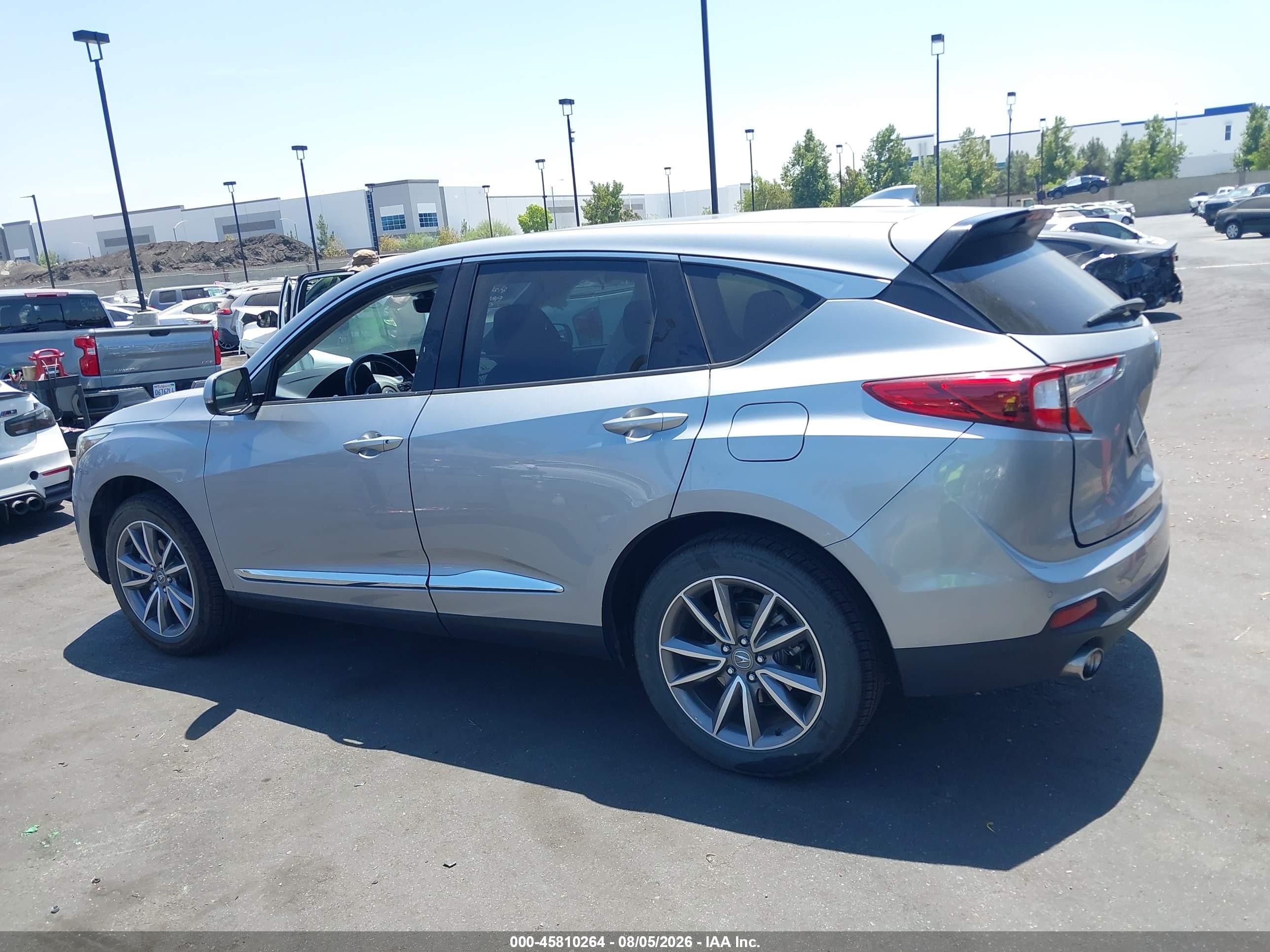 2021 Acura Rdx Technology Package Silver vin: 5J8TC1H52ML004549
