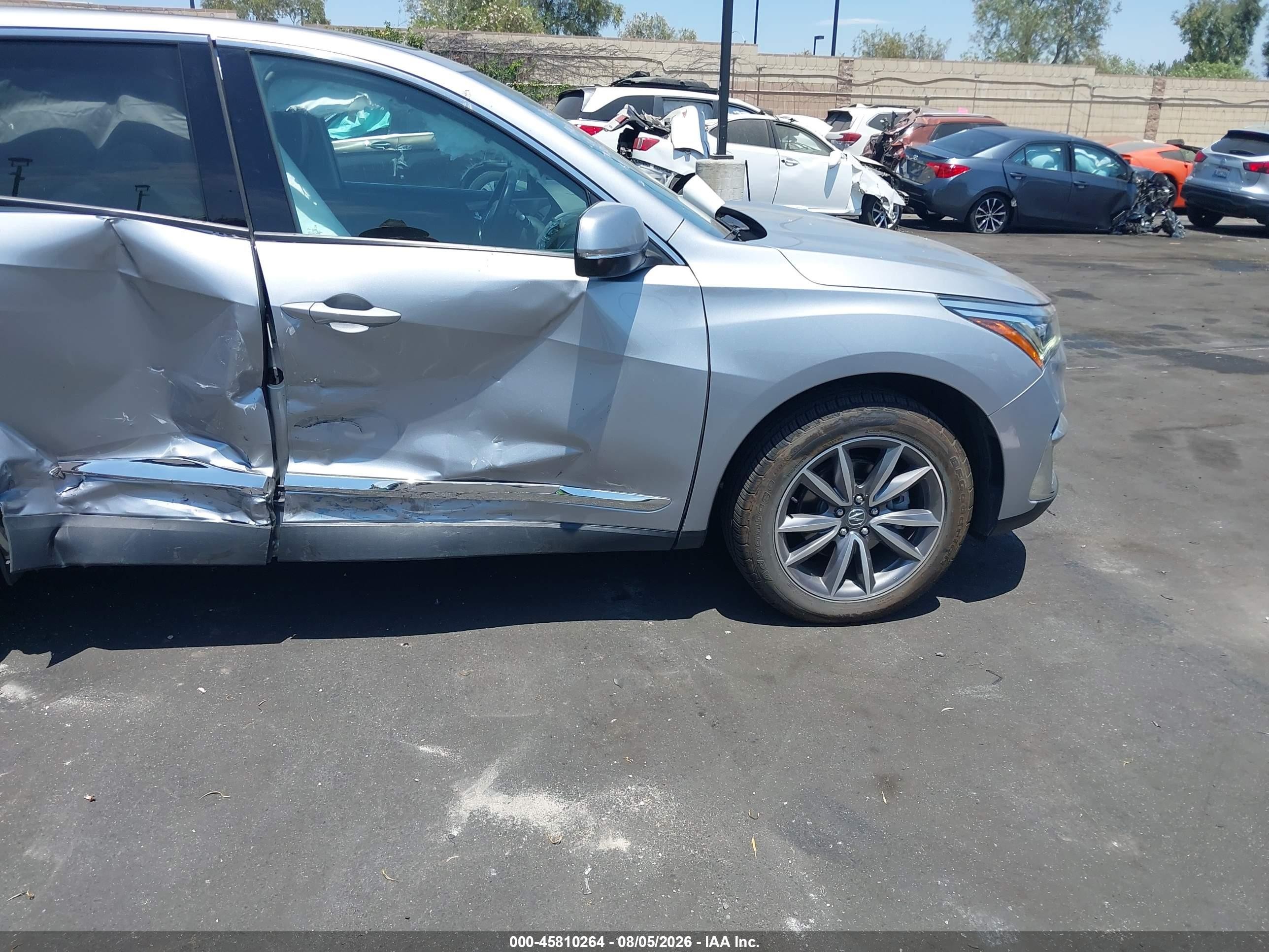 2021 Acura Rdx Technology Package Silver vin: 5J8TC1H52ML004549