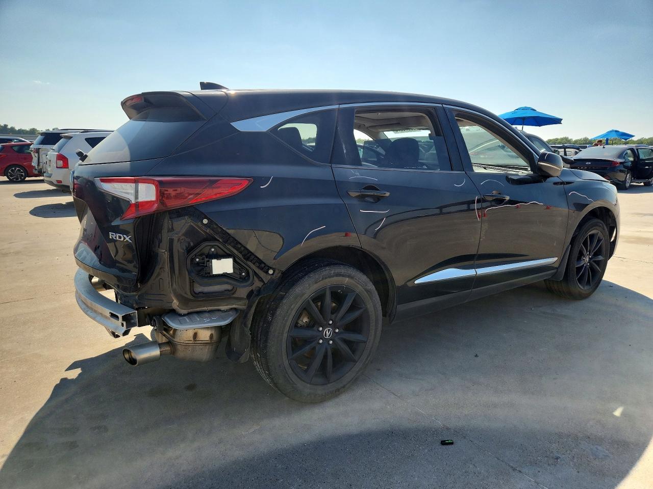 2019 Acura Rdx Technology Black vin: 5J8TC1H53KL002449