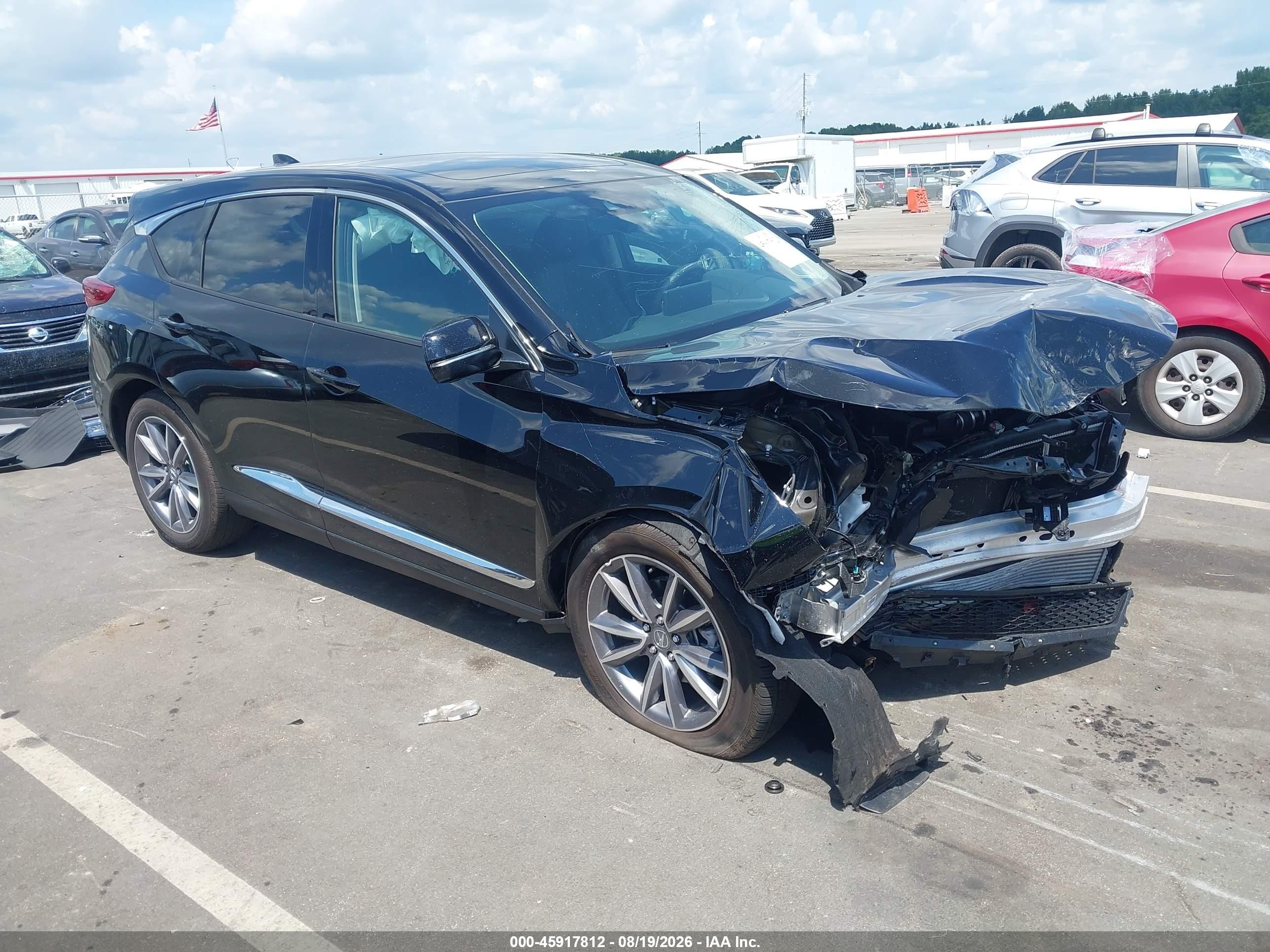 2023 Acura Rdx Technology Package Black vin: 5J8TC1H53PL004628