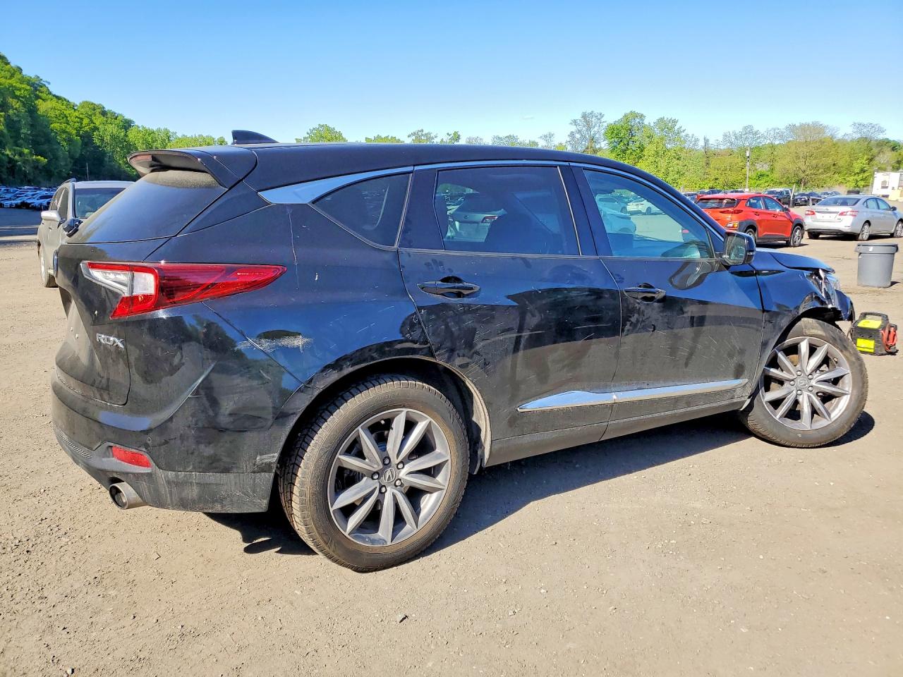 2020 Acura Rdx Technology Черный vin: 5J8TC1H54LL006740
