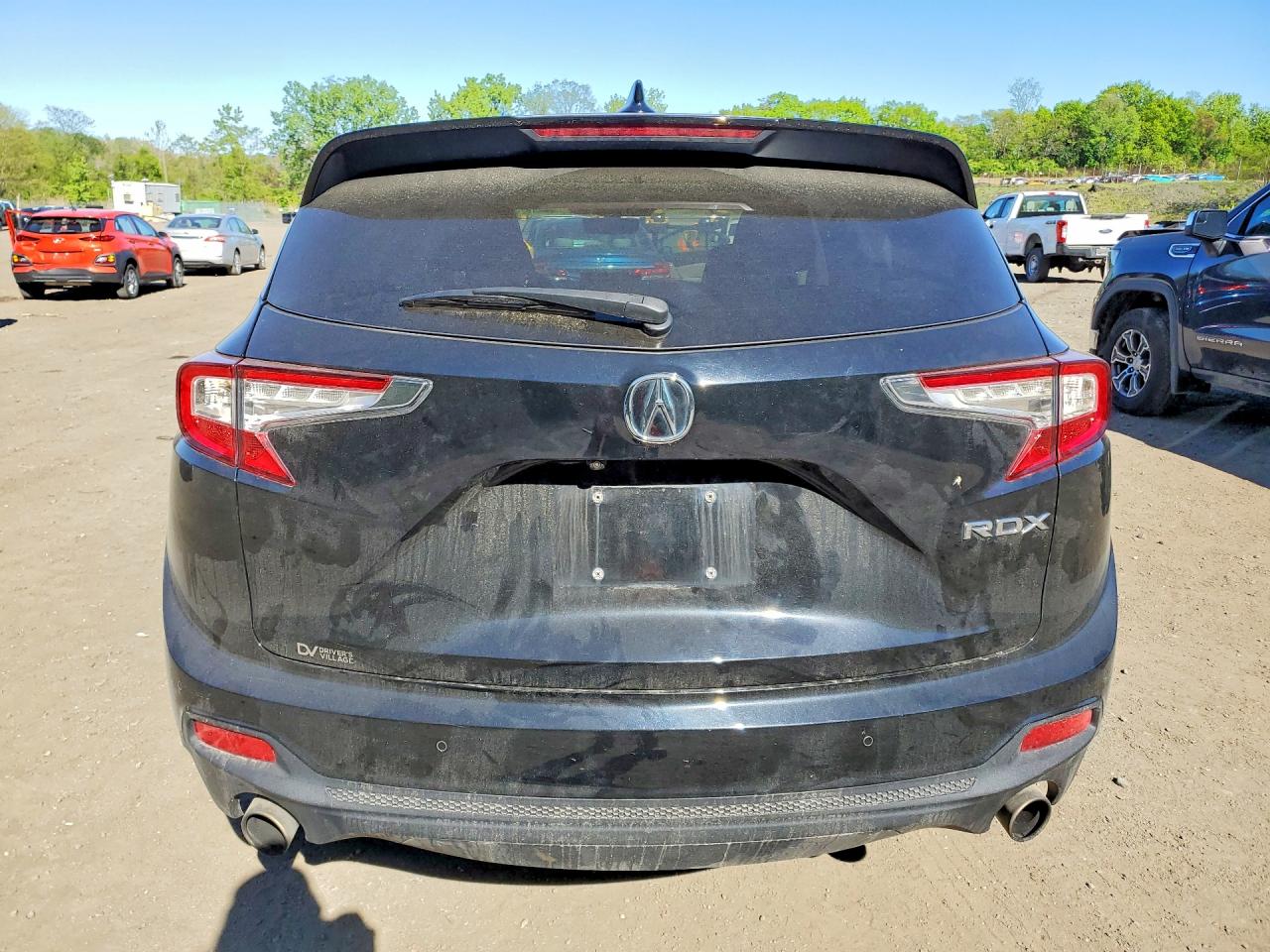 2020 Acura Rdx Technology Черный vin: 5J8TC1H54LL006740