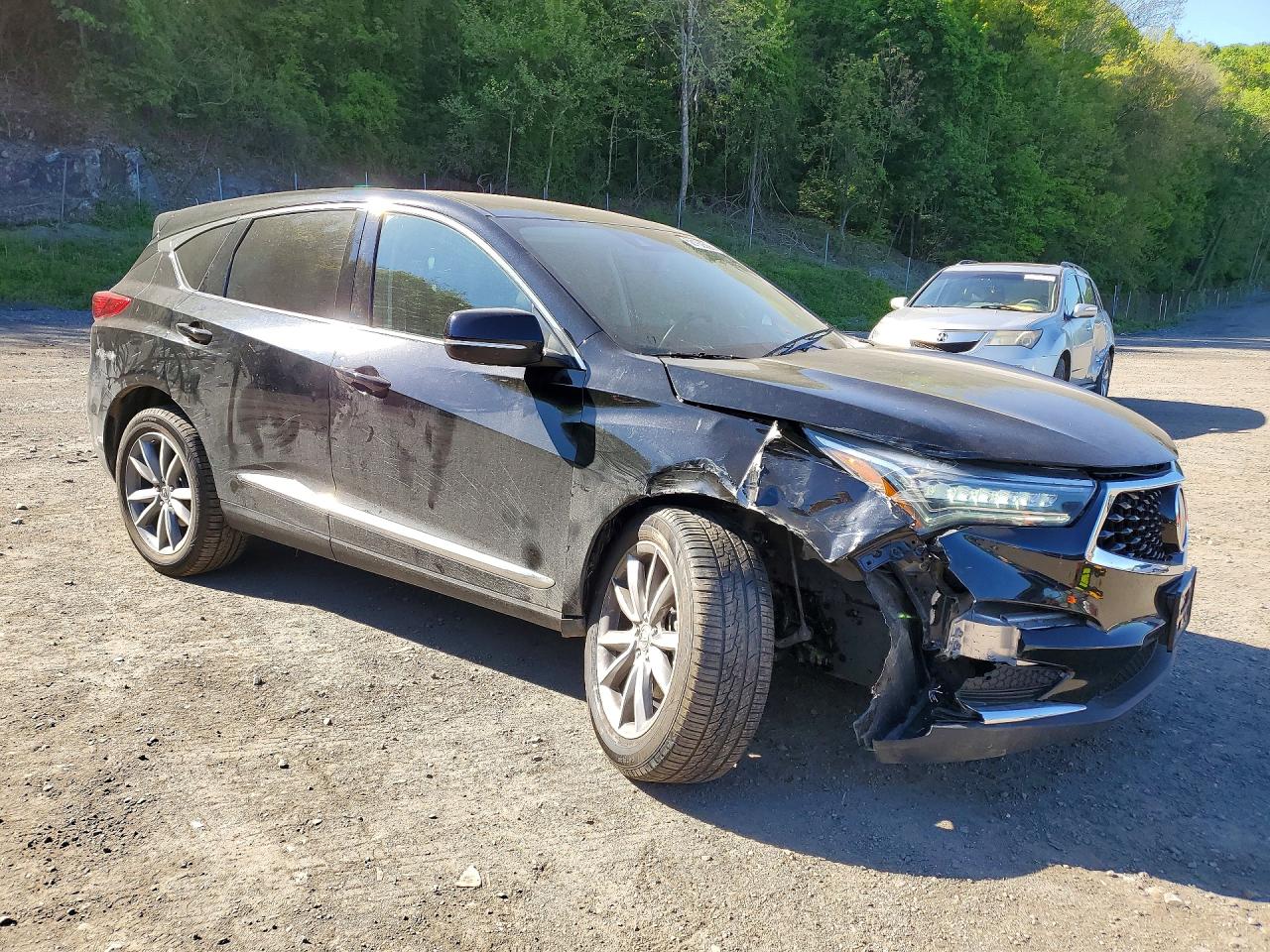 2020 Acura Rdx Technology Черный vin: 5J8TC1H54LL006740