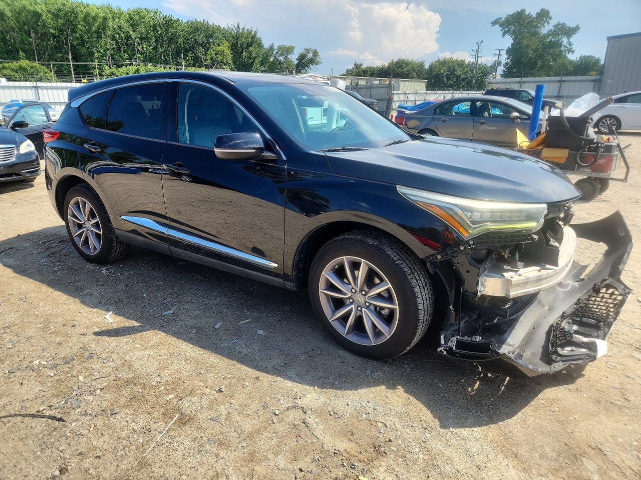 2019 Acura Rdx Technology Black vin: 5J8TC1H59KL000527