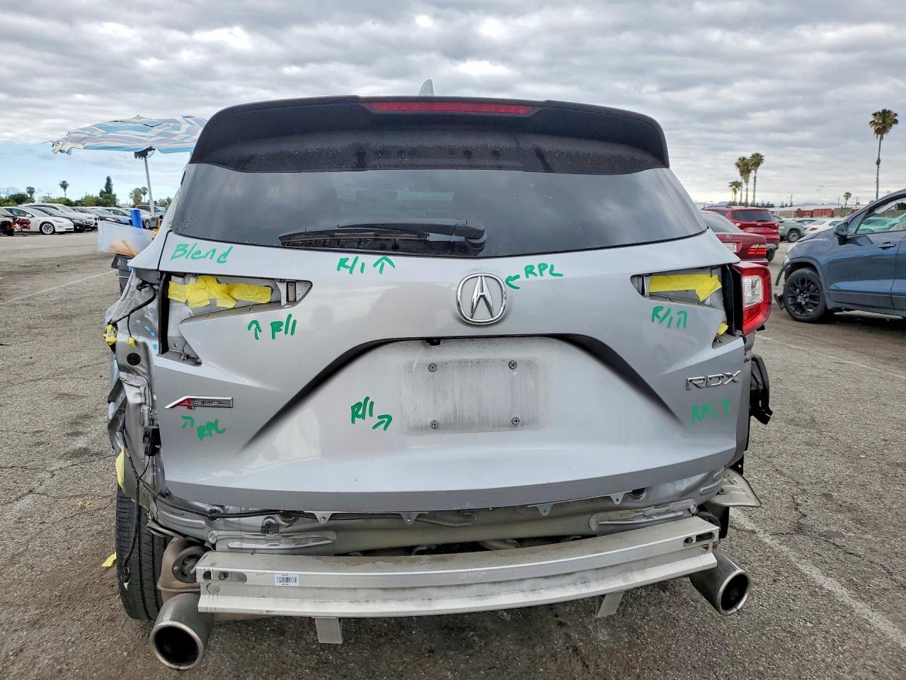 2020 Acura Rdx A-spec Серебряный vin: 5J8TC1H66LL008739
