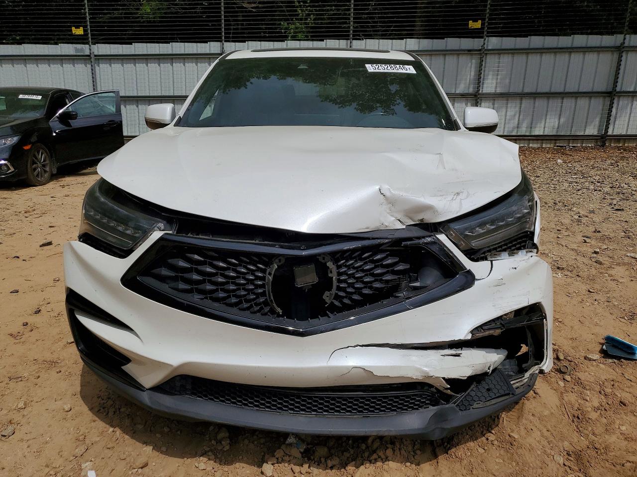 2020 Acura Rdx A-spec White vin: 5J8TC1H67LL008233