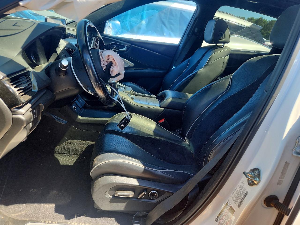 2020 Acura Rdx A-spec White vin: 5J8TC1H67LL008233