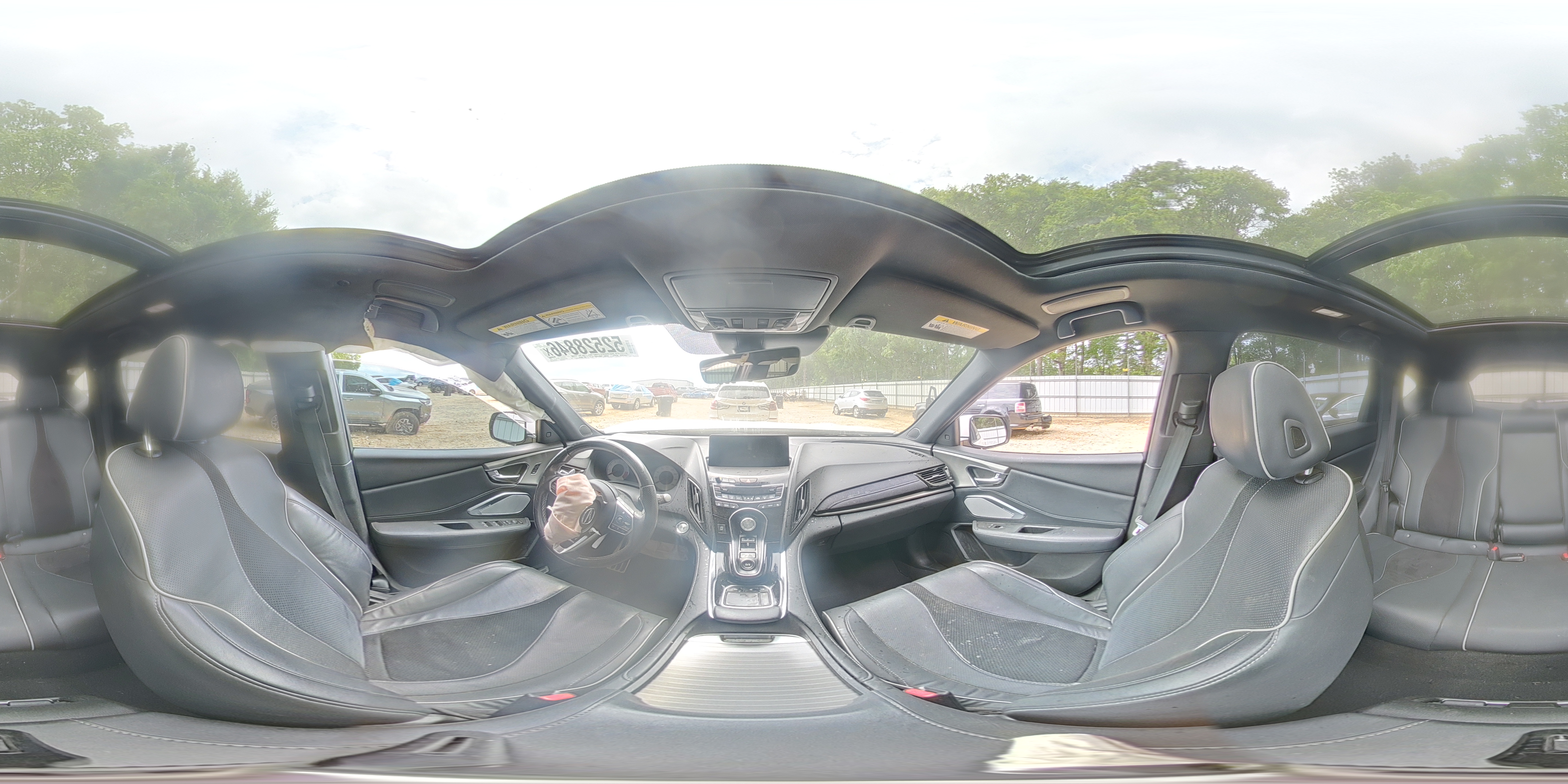 2020 Acura Rdx A-spec White vin: 5J8TC1H67LL008233
