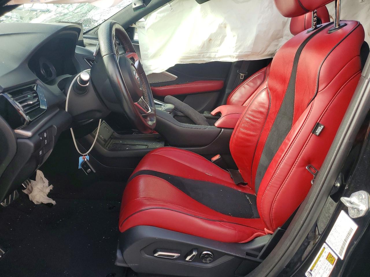 2023 Acura Rdx A-spec Black vin: 5J8TC1H67PL004589