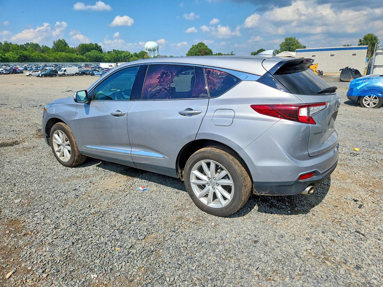 2020 Acura Rdx Silver vin: 5J8TC2H30LL034491