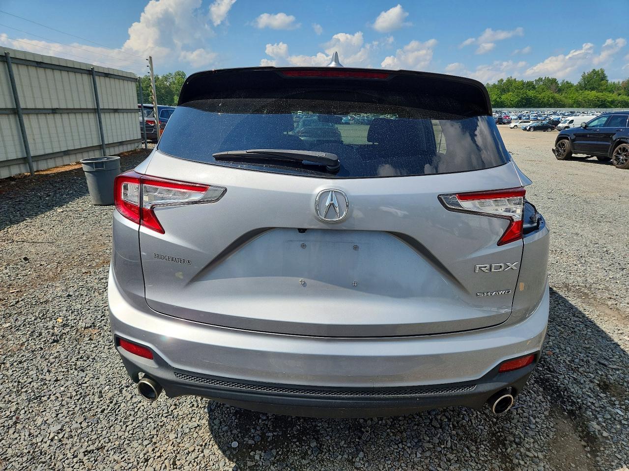 2020 Acura Rdx Silver vin: 5J8TC2H30LL034491