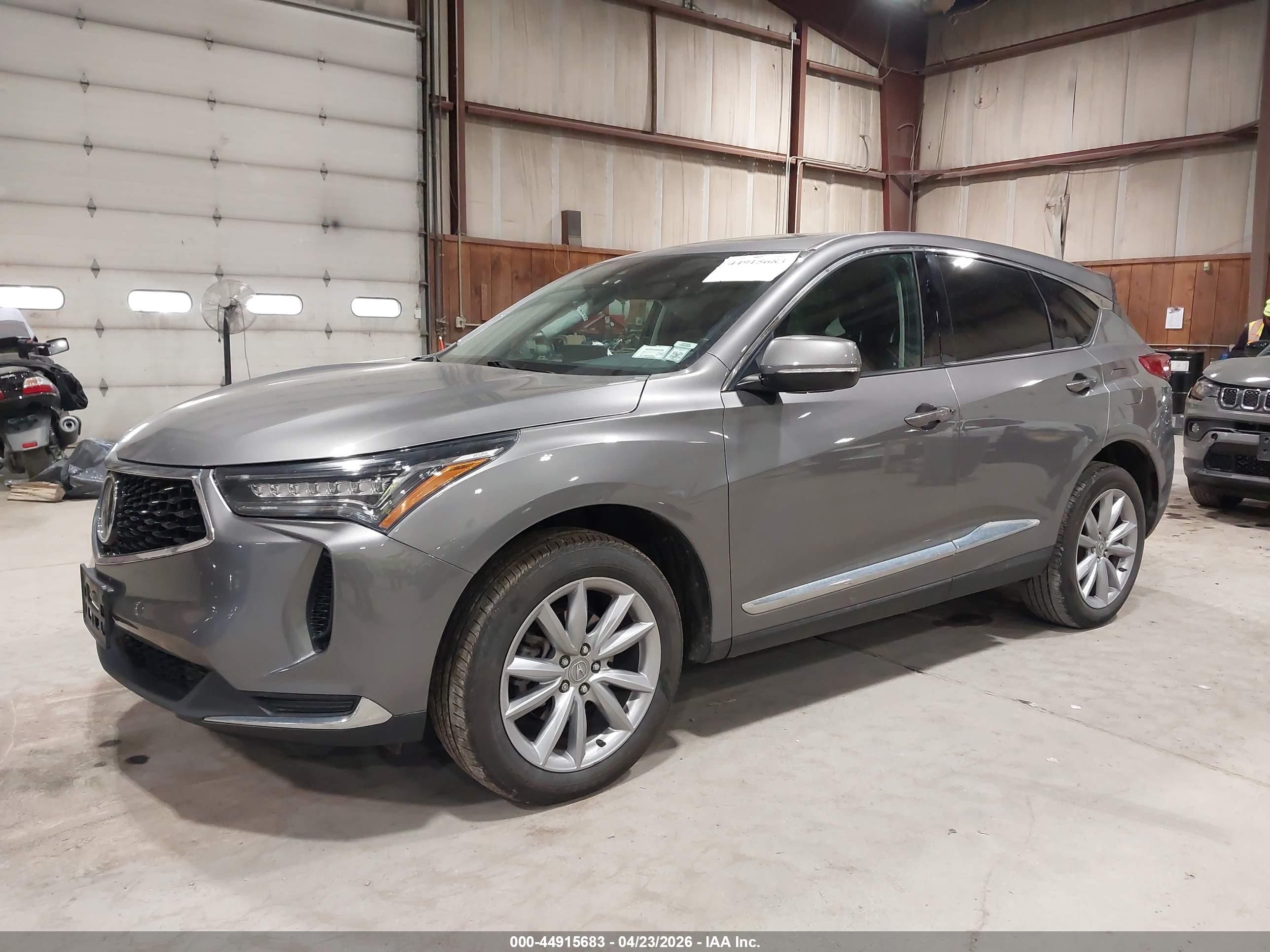2024 Acura Rdx Standard Серый vin: 5J8TC2H30RL017778