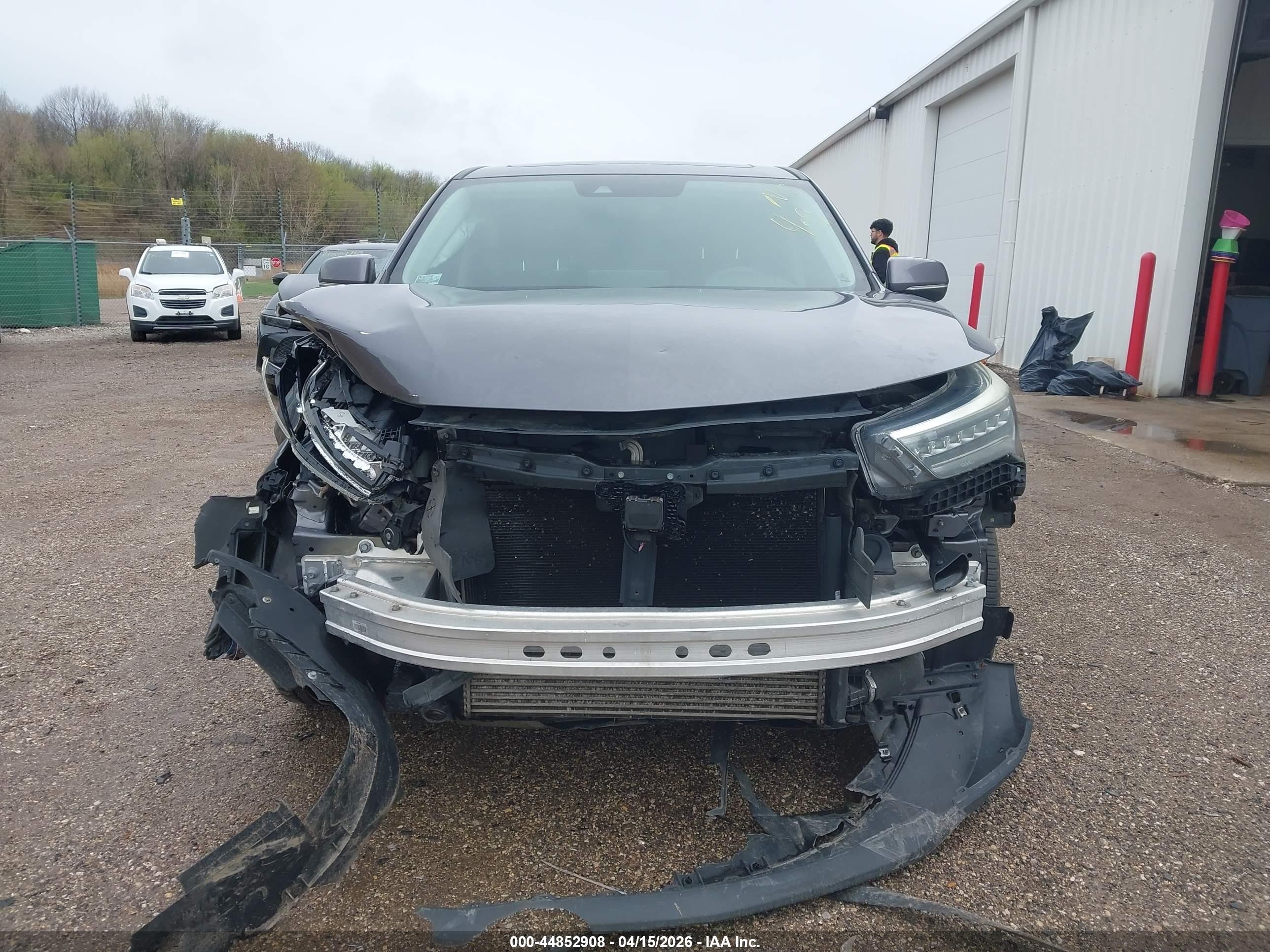 2020 Acura Rdx Standard Серый vin: 5J8TC2H31LL014069