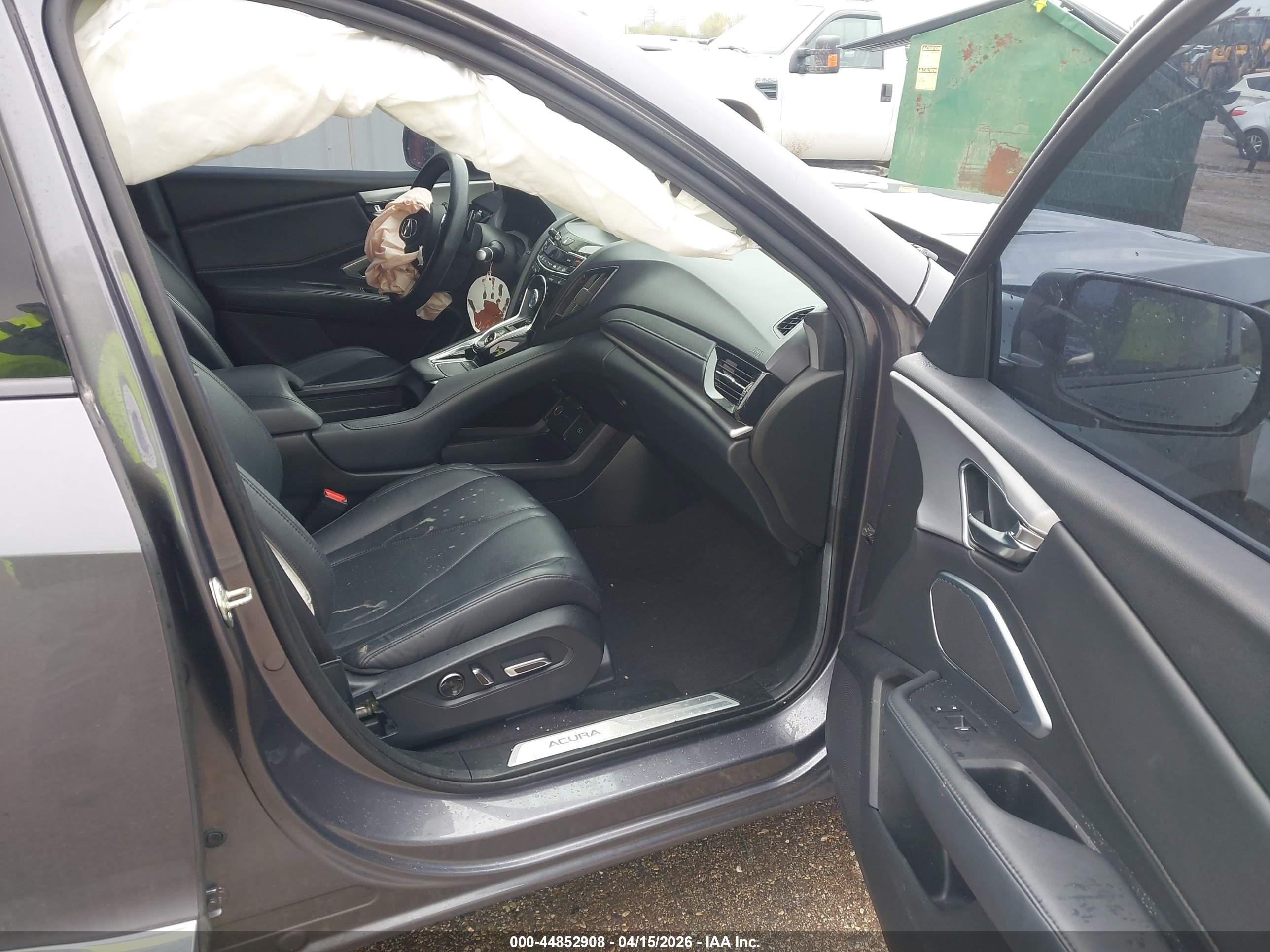 2020 Acura Rdx Standard Серый vin: 5J8TC2H31LL014069
