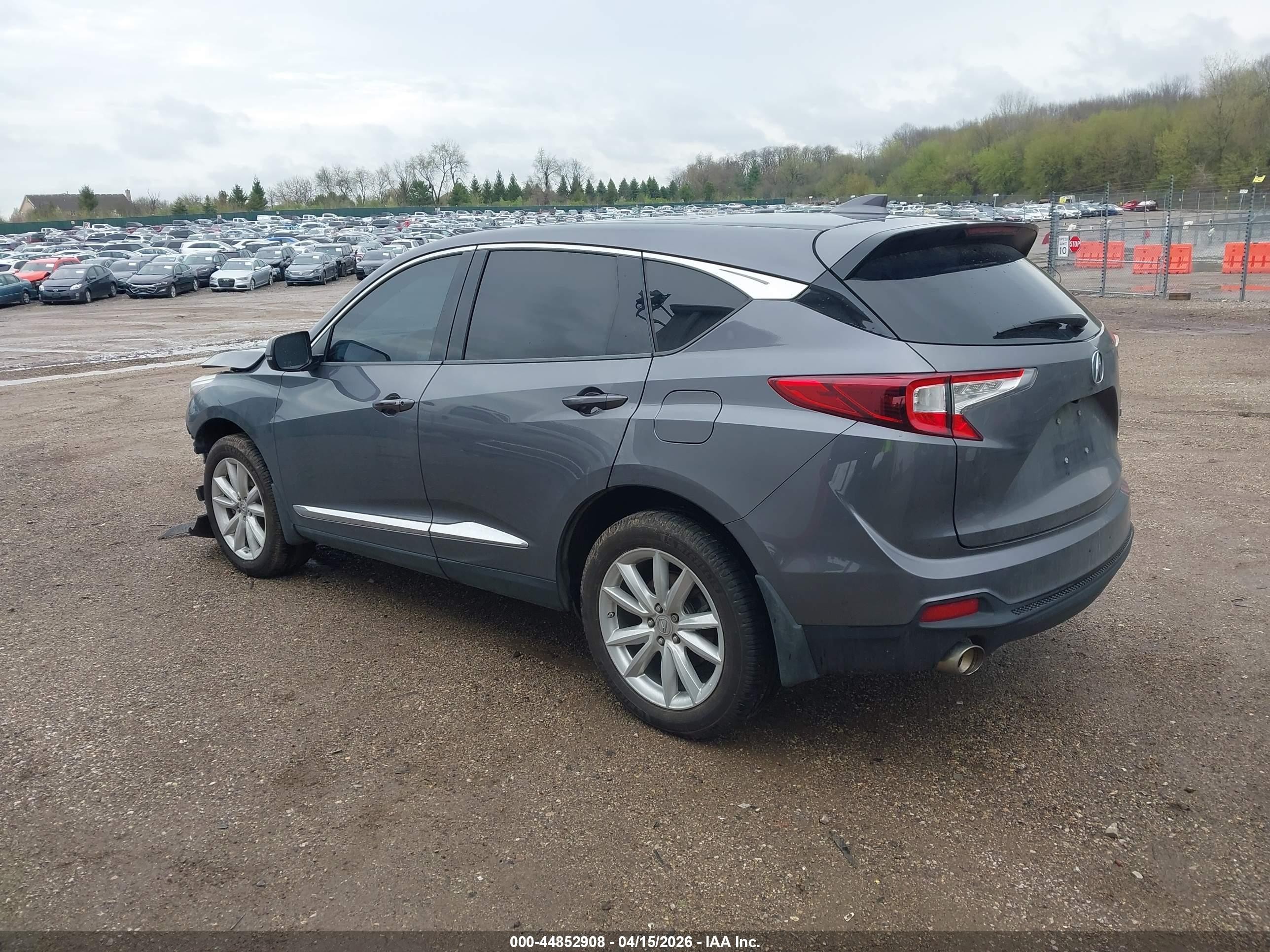 2020 Acura Rdx Standard Серый vin: 5J8TC2H31LL014069